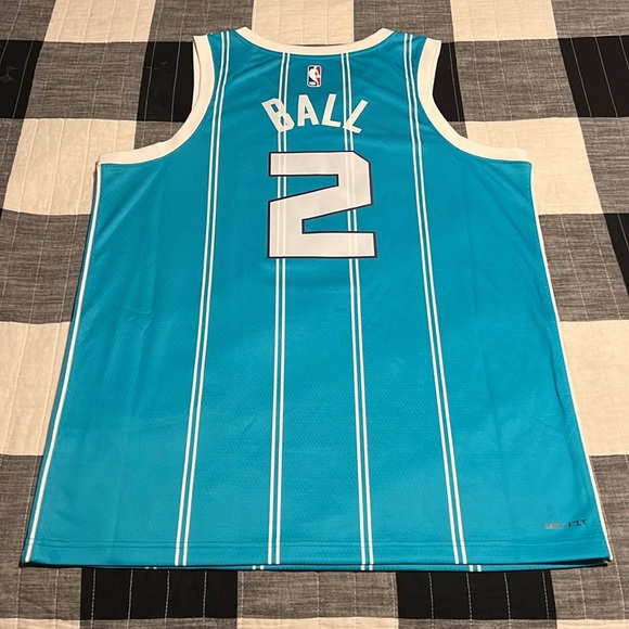 Jordan Other - Charlotte Hornets #2 LaMelo Ball NBA Home Swingman Jersey